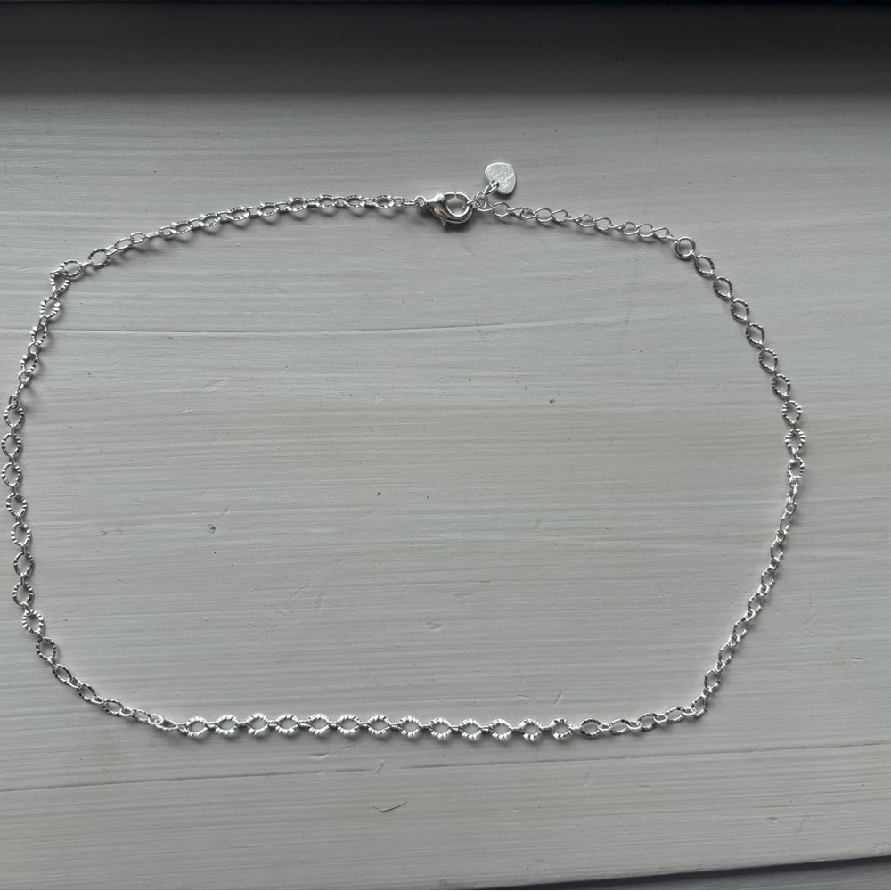 Evry Jewels Elegant Silver Chain Necklace